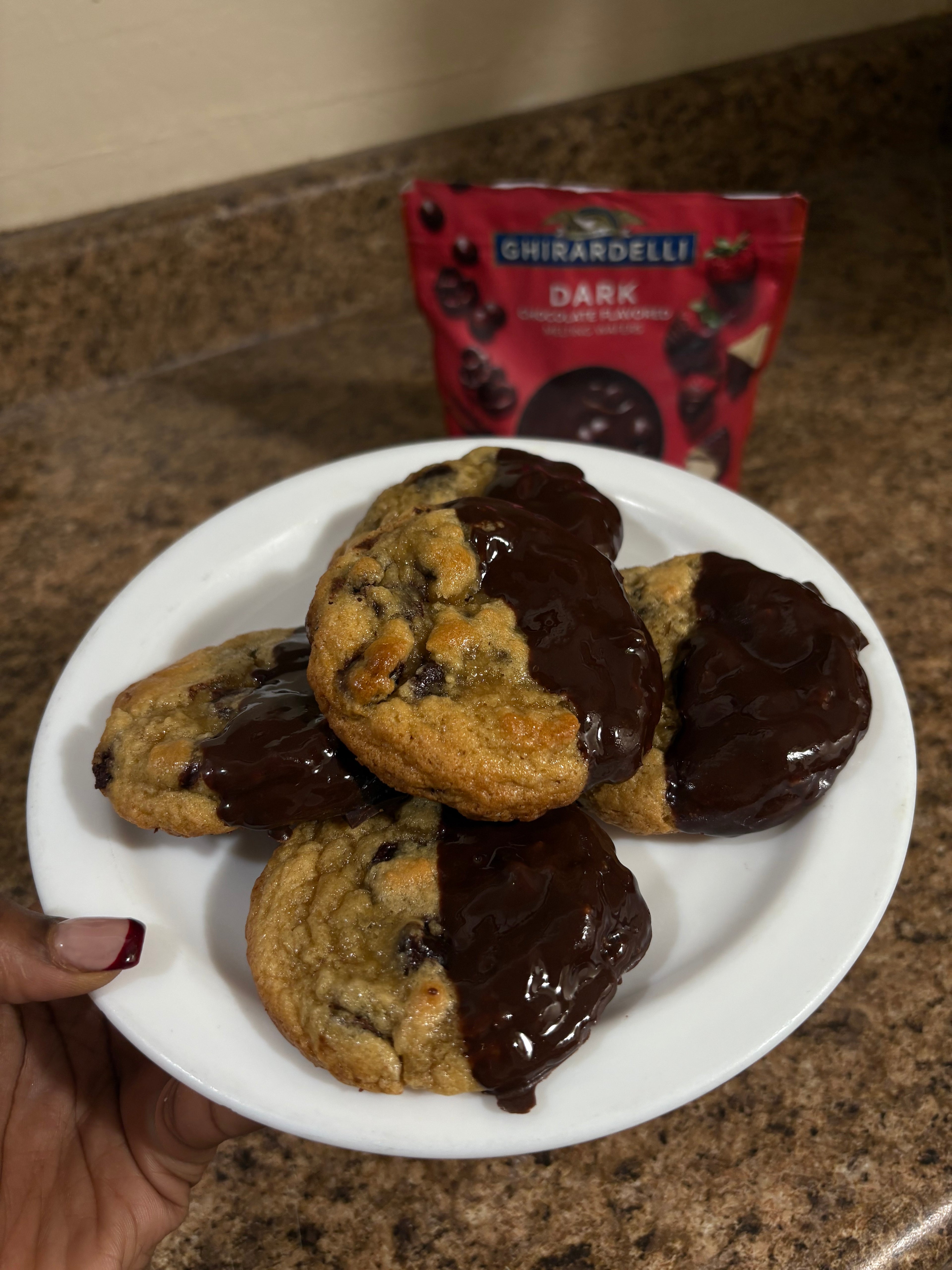 Double Chocolate Chip Cookie