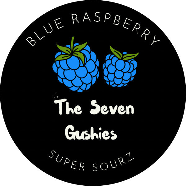 Sour Blue Razz Gushies