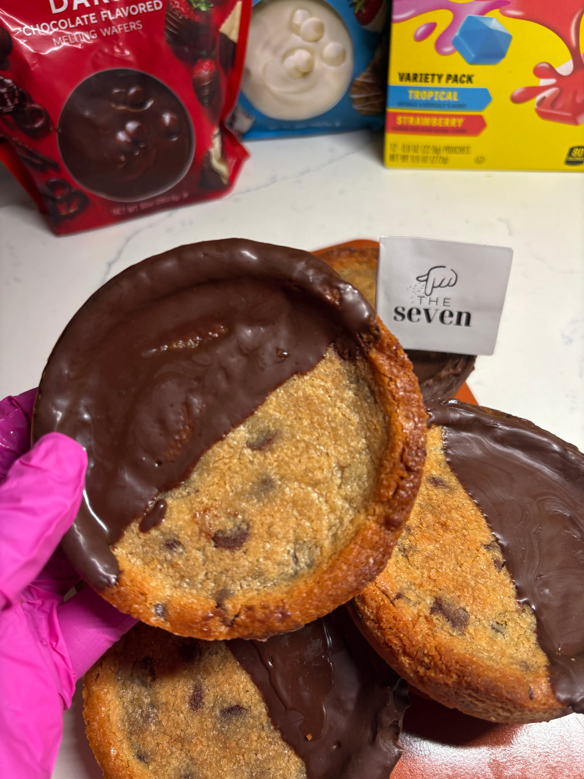 Double Chocolate Chip Cookie